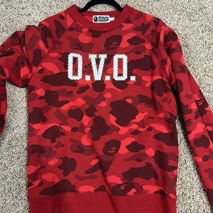 OVO x BAPE sweater